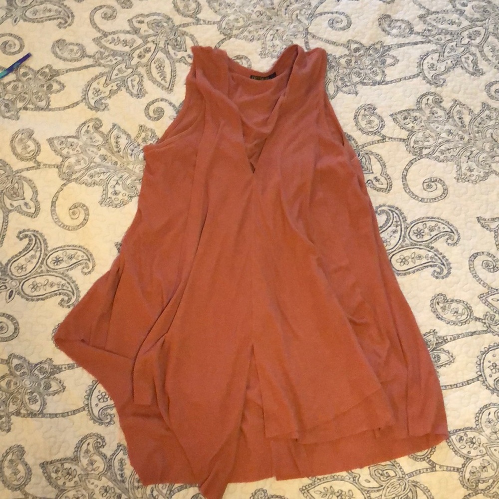 Tan tank top shirt